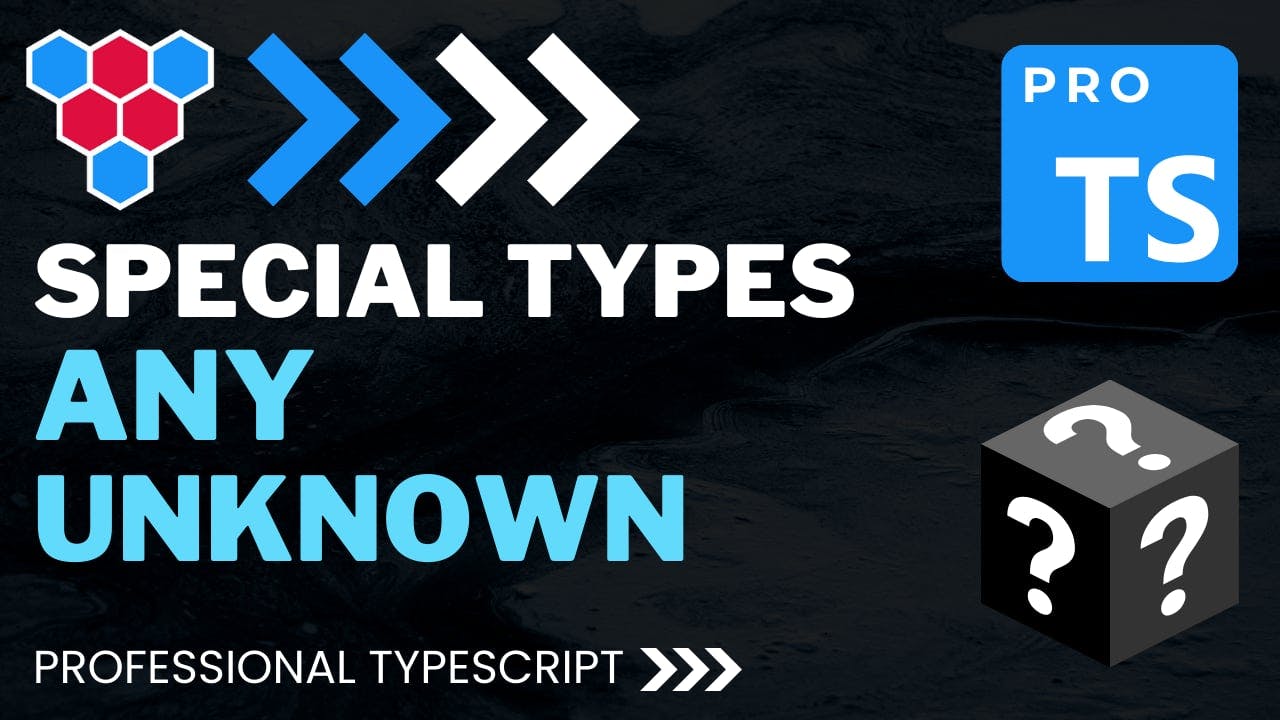 Special Types any And unknown